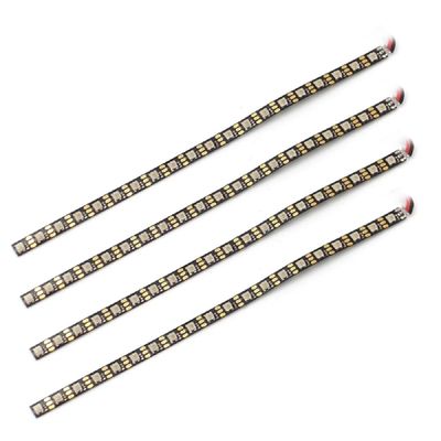 Sparkhobby LED Light Strip 3.5mm de ancho WS2812 Placa de Tira Flexible Chip 5V con 10 2020 LED RGB IC incorporado 50mm de longitud para carreras Whoop FPV (3.5MM 20LED 4PCS)