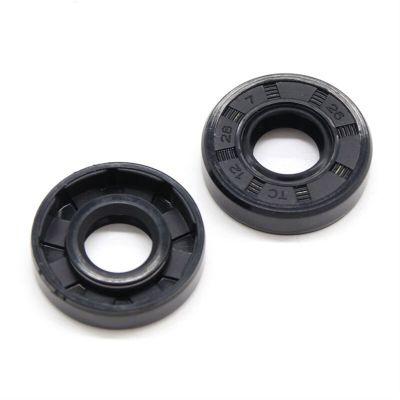 GTPBAO Gasket Rotating 2Pcs 11mm Inner Diameter TC Oil Seal, Black Nitrile NBR Gasket Radial Steel Rubber Oil Seal Ring for Pumps Engine Seal Resistant (Size : 11.6x24x10 2pcs)