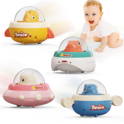 NUMBERFUN Dinosaur Toy Cars for Toddlers 1-3,4Pack Press and Go Cars Baby Toys 6-12-18 Months,1 Year Old Boy Toys Dino Car,Infant Car Toys for Ages 0-2,1st Birthday Gifts for 1 Year Old Boy