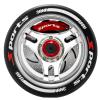 GOUPRC Upgrade Metal RC Hand Wheel Remote Control Steering Wheel with Brake Disc Brake Caliper for SANWA MT4/MT5/M12/M17 Flysky NB4Series WFLY X9Series RC Remote Control (zong) (Silvery) view 1
