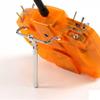 Radio Transmitter Stand Pivoting Folding and Locking (Silver) view 1