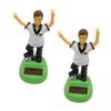 Cabilock Solar-Powered Swing Car Ornament Football Room Decor Unique Car Interior Decor Present for Men view 1