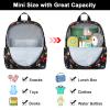 Accmor Toddler Backpack with Leash, Baby Backpacks with Anti Lost Wrist Link, Cute Mini Kids Backpack Leash Walking Harness for Travel, Small Excavator Backpack Tether for Boys Girls 1-3 (Black) view 3