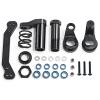 WEFEINO Aluminum Alloy Steering Assembly Upgrade Parts for 1/8 Sledge RC Car Buggy view 2