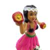 ToysCentral Basics Solar Powered Hula Girl Dancing Figures Decoration Swinging Hawaiian Girl Doll Car Dashboard Ornaments for Car Interior Home Party Decor(Red), AMXE10852CUS view 4
