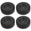 cvking Drift Tire RC Tyres Compatible with MN86 RC Car 4PCS 80MM RC Tire RC Rubber Tire Professional Plastic Rubber Tire RC Accessory Upgrade Parts view 2