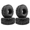cvking Drift Tire RC Tyres Compatible with Axial SCX10 90046 AXI03007 TRX4 D90 for MST 4PCS 120MM 1.9 Rubber Rocks Tyres Wheel Tires for 1/10 RC Rock Crawler view 1