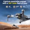 WeFone Drones with Camera for Adults 4k, WF31 GPS RC Drone FPV Foldable Quadcopter for Beginner with Brushless Motor, 5G Wi-Fi Transmission, Auto Return, Follow Me, Waypoints, 50 Min Flight Time view 2