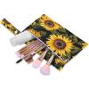 Haskirky Sunflowers 2 Pcs Cloth Diaper Wet Dry Bags,Waterproof and Washable Bag for Travel Reusable Wet Bag for Baby Diaper Organizer view 2