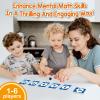 Aizweb Math Games for Kids - Addition, Subtraction, Multiplication, Division Flash Cards - Educational Learning Counting for Homeschool, Classroom, Travel - Indoor Outdoor Dice Family Game view 2