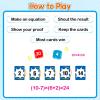 Aizweb Math Games for Kids - Addition, Subtraction, Multiplication, Division Flash Cards - Educational Learning Counting for Homeschool, Classroom, Travel - Indoor Outdoor Dice Family Game view 4