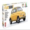 Italeri 4715 1:12 Fiat 500 F Upgraded Edition Model Building Kit, Standing Model Building, Crafts, Hobby, Gluing, Plastic Kit, Detailed Unpainted view 2