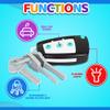 Playkidiz Toy Car Keys - Real Looking Play Toddler Remote Car Key - Interactive Kids Baby Keys with Lights and Sound Effetcs - Pretend Toy Keys for Boys Girls Age 3+ view 3