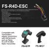 GoolRC Flysky FS-R4D-ESC Receiver, 2 in 1 2.4GHz 4CH Receiver with Speed and LED Control, ANT Protocol PWM Output Compatible with FS-G7P Radio Transmitter for 1/10 RC Crawler On-Road Off-Road Truck view 2
