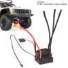 80a Waterproof Brushless ESC for 1/8 RC Car, High Efficiency Electric Speed Controller(XT60) view 2