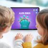 HEY CLAY Bijou - Clay Kit for Accessories Creation - Air Dry Clay with Tools and Fun Interactive App for Kids 3+ (Alien Rings) view 3