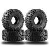 1.9 Crawler Tires4pcsInner black tire foam insert RC crawler Tires all terrain use for FCX10 TRX4 SCX10 Pro Gen8 VS4-10 1/10 RC Crawler Car view 1