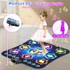 Surelect Dance Mat, 2025 Light Up 8-Button Dance Pad with Wireless Bluetooth, Upgraded Flowing Light Control System with Stands, Kids Toys Music Games Birthday for 3-12 Year Old Boys Girls view 2