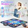Surelect Dance Mat, 2025 Light Up 8-Button Dance Pad with Wireless Bluetooth, Upgraded Flowing Light Control System with Stands, Kids Toys Music Games Birthday for 3-12 Year Old Boys Girls view 3