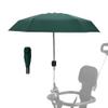 Adjustable Steering Angle, Clip-On All-Round Protection, Convenient and Lightweight, for Sun Protection Lightweight, Easy to Install, Stroller Umbrella, Baby Umbrella Stroller Accessory. (Green) view 1