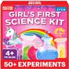 Doctor Jupiter Girls First Science Kit for Kids Ages 4-5-6-7-8 | Christmas, Birthday Gift Ideas for 4+ Year Old Girls | STEM Toy Kit with 50+ Experiments | Learning & Educational Projects view 1