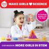 Doctor Jupiter Girls First Science Kit for Kids Ages 4-5-6-7-8 | Christmas, Birthday Gift Ideas for 4+ Year Old Girls | STEM Toy Kit with 50+ Experiments | Learning & Educational Projects view 2