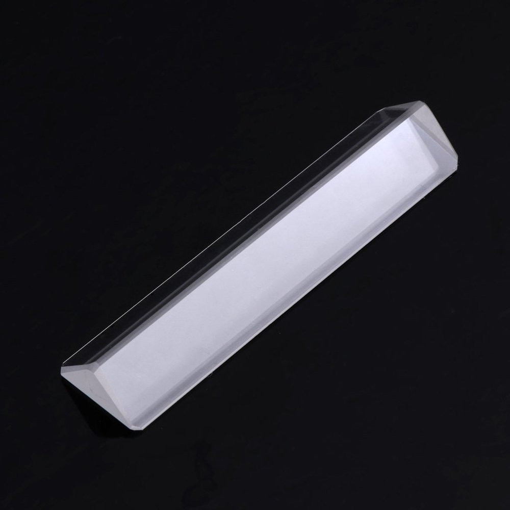 CHENGBEI Optical Glass Crystal Triangular Prism Rainbow Maker For Light Refraction Spectrum Learning Unique Photography Science Prism Photography
