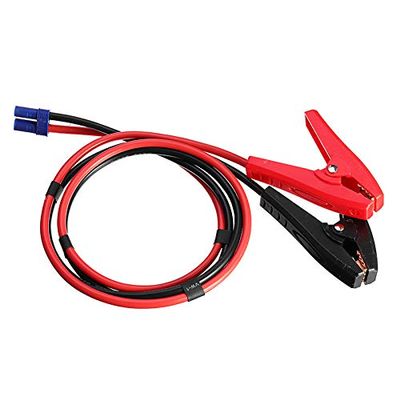 CRUMPS Alligator Clips to Deans EC3 EC5 Amass XT60 XT90 XT90S HXT3.5mm HXT4.0mm T Female Plug Adapter for ISDT Q6 Batterey Charger (Color : 10awg 100cm EC5)