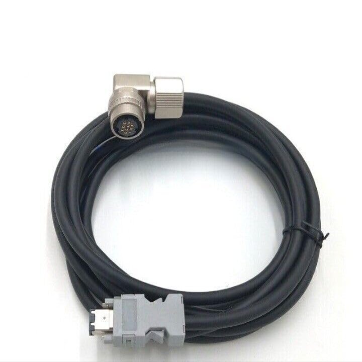 ToysCentral Basics 1PC New for Yaskawa servo Motor Power Cable JZSP-CVP12-03-E JZSP-CVP12-05-E JZSP-CVP12-10-E (JZSP-CVP12-05-E (5M))