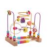 Almencla Bead Maze Toy Beads Roller Toy for Kids Boy Girl Gift Grasping Ability Counting Ages 3+ Colorful Roller Coaster Developmental, Fruit A view 1
