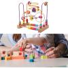 Almencla Bead Maze Toy Beads Roller Toy for Kids Boy Girl Gift Grasping Ability Counting Ages 3+ Colorful Roller Coaster Developmental, Fruit A view 3
