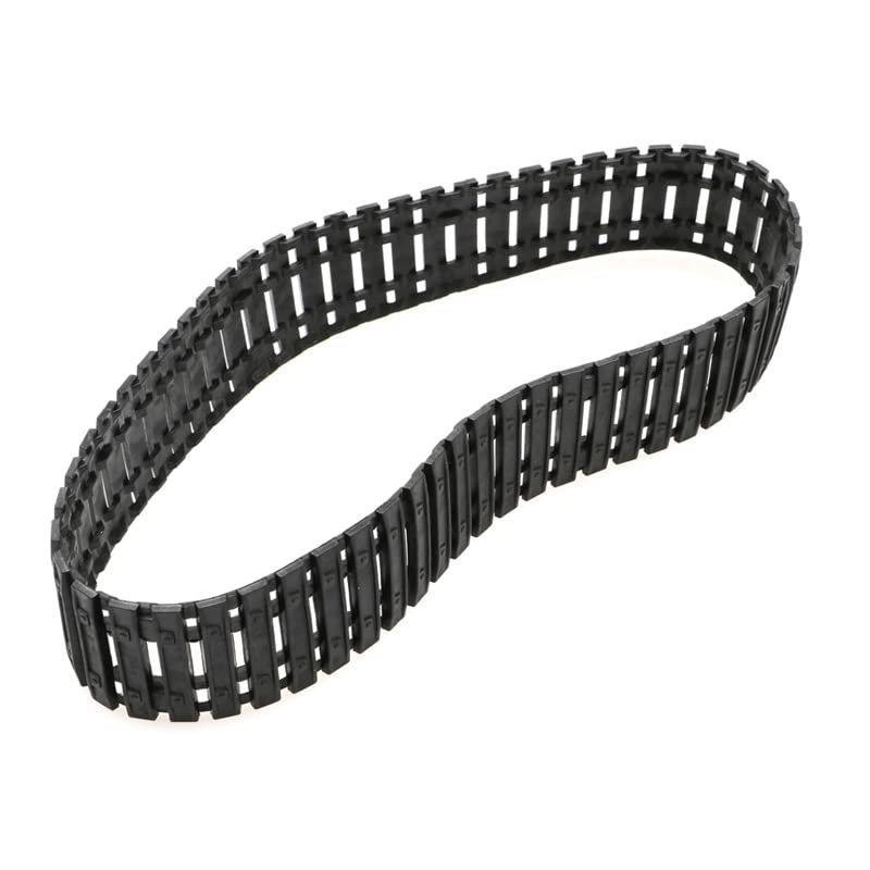 CRUMPS 1PCS 36/37/42/57/66cm Closed Rubber Tracks DIY Tank Model Robot Toys Track Tire for RC Crawler Tracked Vehicle Tyre Accessories (Color : G 21x2.2cm)