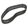 CRUMPS 1PCS 36/37/42/57/66cm Closed Rubber Tracks DIY Tank Model Robot Toys Track Tire for RC Crawler Tracked Vehicle Tyre Accessories (Color : G 21x2.2cm) view 4
