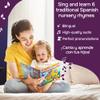 Bilingual Spanish Books for Toddlers 1-3, Six (6) Nursery Rhymes in Spanish & English | Interactive Baby Sound Book | Educational Learning Toys | Libros para nios en espaol - English Traditional view 4