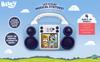 eKids Bluey Toy Music Player, Toy for Toddlers with Built-in Music, Bluey Toys for Kids view 2