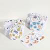 Gelisite 7 Pack Baby Cotton Absorbent Bibs for Drooling Teething (black-2) view 2