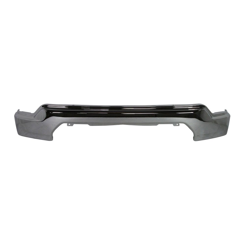 Alxiang Bumper Face Bar Chrome Steel Front for GMC for Sierra 1500 At4/Base/Denali/Elevation/Sle/SLT 2019-2021 for Models without Park Assist GM1002879 84225822