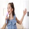 eKids Disney Frozen Karaoke Microphone for Kids, Bluetooth Microphone with Echo Effects and Light Show (Frozen) view 3