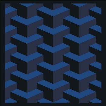 Back2Basics Rooftop Navy 5 ft.4 in. x 7 ft.8 in. WearOn Nylon Machine Tufted- Cut Pile Whimsy Rug, BA648245