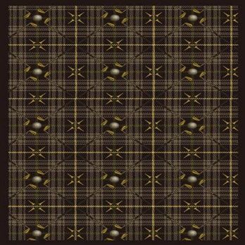 Saint Andrews Bark Brown 7 ft.8 in. x 10 ft.9 in. WearOn Nylon Machine Tufted- Cut Pile Sports Rug