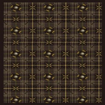 Saint Andrews Bark Brown 7 ft.8 in. x 10 ft.9 in. WearOn Nylon Machine Tufted- Cut Pile Sports Rug