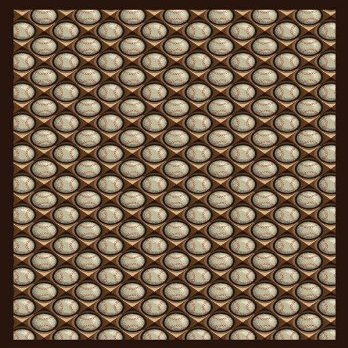 Back2Basics Bases Loaded Leather Glove 7 ft.8 in. x 10 ft.9 in. WearOn Nylon Machine Tufted- Cut Pile Sports Rug, BA332634