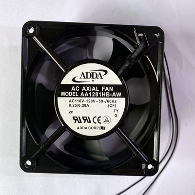 Javosaw for AA1281HB-AW AC110V-120V 0.25/0.20A 12CM 12038 2-Wire Cooling Fan