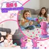 EagleStone Remote Control Dinosaur Shooting Toys for Boys &Girls, Electronic Moveable Shoot Game with Spay, Auto Scoring, Light & Sounds,Party Favors, Carnival Games,Toys for Kids 3 4 5 6 7 8 Year Old view 2
