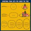 Electric Remote Control Train Set Christmas Trains Steam Locomotive, Cargo Car & Tracks, Rechargeable Train Toys for Kids w/3 Smoke,Whistle & Lights, Christmas Birthday Gift for Boys Girls 3 4 5 6 7 view 4