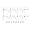 MECCANIXITY Pack of 8 Ear Piece Headset Earpiece Earpiece Costume Prop view 1