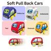 oeleoyi Soft Cars Toys with Voiced Playmat for One Year Old Toddler, Birthday Gifts for Infant 1 to 3 Years Boys and Girls, Musical Mat Easy Storage view 3