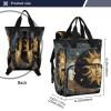 Jihqo Diaper Bag Backpack Sun and Moon Travel Diaper Bags for Women, 10L Functional Baby Changing Bag with Insulted Pockets, Stroller Straps view 3