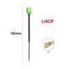 Sparkhobby RHCP/LHCP 5.8G 2.8dBi MINI FPV Antenna SMA/RP-SMA/MMCX-Straight/MMCX-Angle/UFL for RC Transmitter Receiver Drones DIY(L 150mm UFL Green) view 2