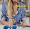 DIY Ultrasonic Suspension Solder Project Kit for Electronic Soldering Practice and Learning, Mini Cool Acoustic Levitator, DIP Version, Great STEM Project and Gift by VIGURTIME view 3